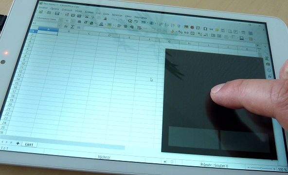 Virtuální touchpad ve Windows 10 Creators Update