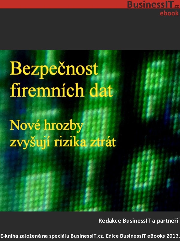 Bezpečnost firemních dat: Nové hrozby zvyšují rizika ztrát - ekniha