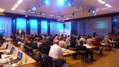 Konference Moderní datová centra pro byznys - zaplněný sál v Kongresovém centru Vavruška. Foto: BusinessIT.cz