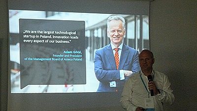 Úvodní přednáška: Artur Wiza, viceprezident Management Boardu z Asseco Poland