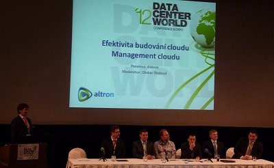 Jedním z témat panelových diskusí byl i Cloud Computing. Foto: BusinessIT.cz