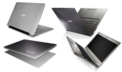 První modely ultrabooků na český trh uvádějí firmy Acer, Asus, Lenovo a Toshiba.