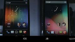 Porovnání Androidu Ice Cream Sandwich s Jelly Bean na videu od Google.