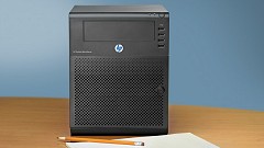 Příkladem malého serveru může být HP ProLiant Microserver.