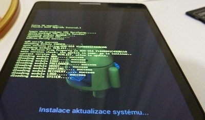S kartou o menší kapacitě běžel upgrade Androidu bez problémů.